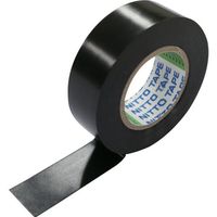 日東電工 日東 脱鉛タイプビニールテープNo.21 12mm×20m 黒 21-12BK 1セット(96巻) 450-2587（直送品）