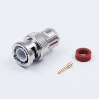 トーコネ TYC BNC75Ωコネクタストレートプラグ BNCP-3 75OHM 1個 474-9159（直送品）