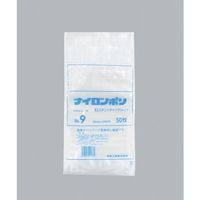 福助工業 福助 ナイロンポリ Cタイプ NO.9 0706681 1セット(800枚:50枚×16袋) 481-1659（直送品）