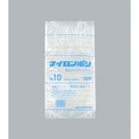 福助工業 福助 ナイロンポリ Cタイプ NO.10 0706698 1セット(600枚:50枚×12袋) 480-8587（直送品）