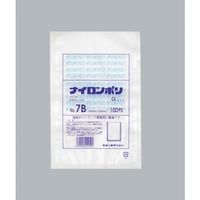 福助工業 福助 ナイロンポリ Gタイプ NO.7B 0705446 1セット(3000枚:100枚×30袋) 481-0120（直送品）