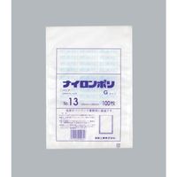 福助工業 福助 ナイロンポリ Gタイプ NO.13 0705500 1セット(2000枚:100枚×20袋) 481-3298（直送品）