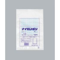福助工業 福助 ナイロンポリ Gタイプ NO.11 0705497 1セット(2000枚:100枚×20袋) 481-0071（直送品）