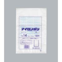 福助工業 福助 ナイロンポリ Gタイプ NO.14 0705519 1セット(2000枚:100枚×20袋) 481-3344（直送品）