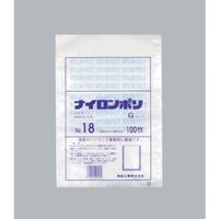 福助工業 福助 ナイロンポリ Gタイプ NO.18 0705551 1セット(1000枚:100枚×10袋) 481-3325（直送品）