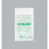 福助工業 福助 ナイロンポリ Vタイプ NO.3 0709018 1セット(5400枚:100枚×54袋) 480-8598（直送品）