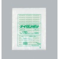 福助工業 福助 ナイロンポリ Vタイプ NO.17B3 0709255 1セット(1600枚:100枚×16袋) 481-1758（直送品）