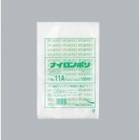 福助工業 福助 ナイロンポリ Vタイプ NO.11A 0709166 1セット(2700枚:100枚×27袋) 481-3336（直送品）