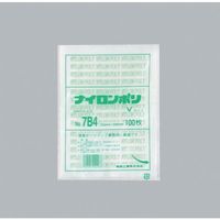 福助工業 福助 ナイロンポリ Vタイプ NO.7B4 0709069 1セット(4000枚:100枚×40袋) 481-3246（直送品）