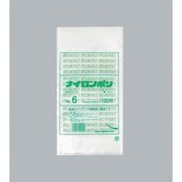 福助工業 福助 ナイロンポリ Vタイプ NO.6 0709050 1セット(4000枚:100枚×40袋) 481-3320（直送品）