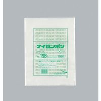 福助工業 福助 ナイロンポリ Vタイプ NO.19B 0709328 1セット(1400枚:100枚×14袋) 481-1762（直送品）