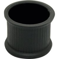 和気産業 WAKI イスキャップB黒丸 BCー155 28MM 1個 334-9261（直送品）