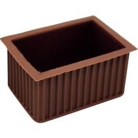 和気産業 WAKI イスキャップB茶平角 BCー233 30X45 1個 334-9262（直送品）