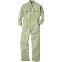 桑和 9000 つなぎ ライトオリーブ L 9000-112-L 1着 530-2758（直送品）