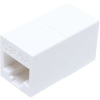 ナカバヤシ ミヨシ LAN中継アダプタ CAT6A CAR-866A 1袋(1個) 555-8141（直送品）