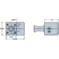 サンドビック SANDVIK キャプトクランピングユニット(550) C5-TRE-GM40V 1個 567-9800（直送品）