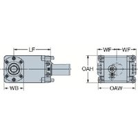 サンドビック SANDVIK キャプトクランピングユニット(550) C5-TRI-GM40V-L 1個 567-9885（直送品）