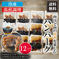 日本ハム 肉汁あふれるハンバーグ シャリアピンソース6個 デミグラスソース6個 冷凍 惣菜 902003398 1セット（直送品）