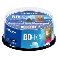 Victor 録画用BD-R（スピンドル） 25GB/インクジェットプリンタ-対応 VBR130RP