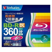 Verbatim Japan BD-R(video)1回録画用地デジ360分 VBR260RP5V2 1パック（直送品）