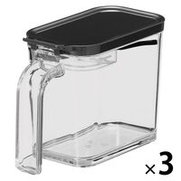 アスベル フォルマ MSポットブラック A1107 1セット(3個)