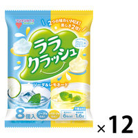 蒟蒻畑 ララクラッシュアソート ソーダ＆レモネード 12袋マンナンライフ