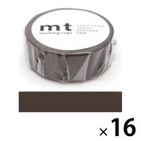 カモ井加工紙 マスキングテープ mt ココア 幅15mm 16巻 MT01P203R