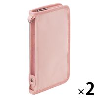 myfa（ミファ）デコレーションポーチ シャーベットピンク 1セット（2個） LIHIT LAB.（リヒトラブ）
