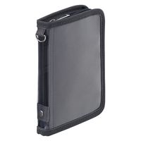 myfa（ミファ）デコレーションポーチ ミニ チャコールブラック 1個 LIHIT LAB.（リヒトラブ）