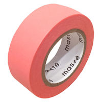 マークス 水性ペンで書ける マスキングテープ 15mm マステ 小巻 ピンク MSTFA04-PK