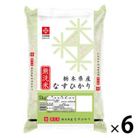 栃木なすひかり 30kg（5kg×6袋） 無洗米 令和5年産 米 お米