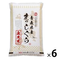 青森県産 まっしぐら 30kg(5kg×6袋) 【無洗米】 令和5年産 米 お米