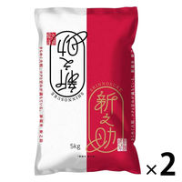 新潟県産 新之助 10kg(5kg×2袋) 【精白米】 令和5年産 米 お米