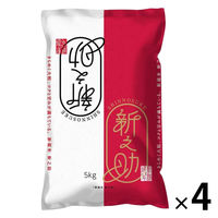 新潟県産 新之助 20kg(5kg×4袋) 【精白米】 令和5年産 米 お米