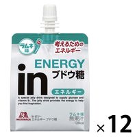 森永製菓　inゼリー（インゼリー） エネルギーブドウ糖　1セット（12袋：6袋入×2箱）　栄養補助ゼリー