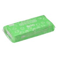 十光 幼児用ハーフペーパータオル ミドリ400枚 850109 1セット(1パック×48)