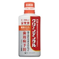 薬用リンス 液体歯磨き クリーンデンタル トータルケア ノンアルコールタイプ 450mL 1本 第一三共ヘルスケア