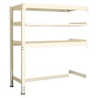 扶桑金属工業 中量ボトムフリーラック 連結 1200×600×1800mm WGBF1812L03R 1台（直送品）