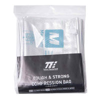 TTC TEタフ&ストロンク 衣類圧縮袋 M+Lサイズセット 透明 535058 1パック（直送品）
