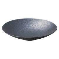 みやび街道 ボウル 大 マットブラック平鉢L mkd-00607244 [ 1個入 ]（直送品）