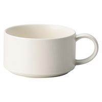 みやび街道 スープカップ ホワイトマットスタックスープ [ 3個入 ] mkd-04314414 (3個入)（直送品）