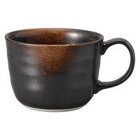 みやび街道 コーヒーカップ 焼締めカフェオレボウル [ 2個入 ] mkd-60609771 (2個入)（直送品）