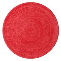 みやび街道　洋食器大皿 Ｓｔｅｌｌａ（ステラ）　赤刷毛２９cmフラットプレート  [ 1個入 ]　mkd-67505574　[ 1個入 ]（直送品）