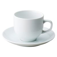 みやび街道　碗皿 スーパーウルトラ（白磁）　アメリカン碗皿  [ 2個入 ]　mkd-69020263　[ 2個入 ]（直送品）
