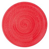 みやび街道　洋食器大皿 Ｓｔｅｌｌａ（ステラ）　　赤刷毛２９cmフラットプレート  [ 1個入 ]　mkd-69815574　[ 1個入 ]（直送品）