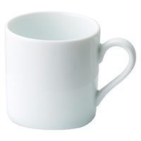 みやび街道 コーヒーカップ スーパーウルトラ(白磁) 切立デミ碗 [ 3個入 ] mkd-70137264 (3個入)（直送品）