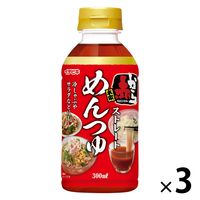 ストレート赤からめんつゆ 300ml 3個 イチビキ 麺つゆ