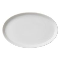 みやび街道　洋食器楕円皿 プラット　２１cmプラター　白  [ 3個入 ]　mkd-70327573　[ 3個入 ]（直送品）