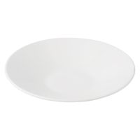 みやび街道　洋食器大皿 輝き（かがやき）　白　２５深皿  [ 4個入 ]　mkd-71709211　[ 4個入 ]（直送品）