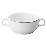 みやび街道 スープカップ ブルーボーダー ブリオンカップ [ 2個入 ] mkd-73766211 (2個入)（直送品）